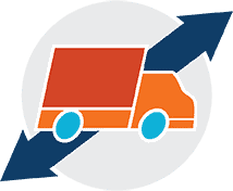 BustNMoves Moving Company logo